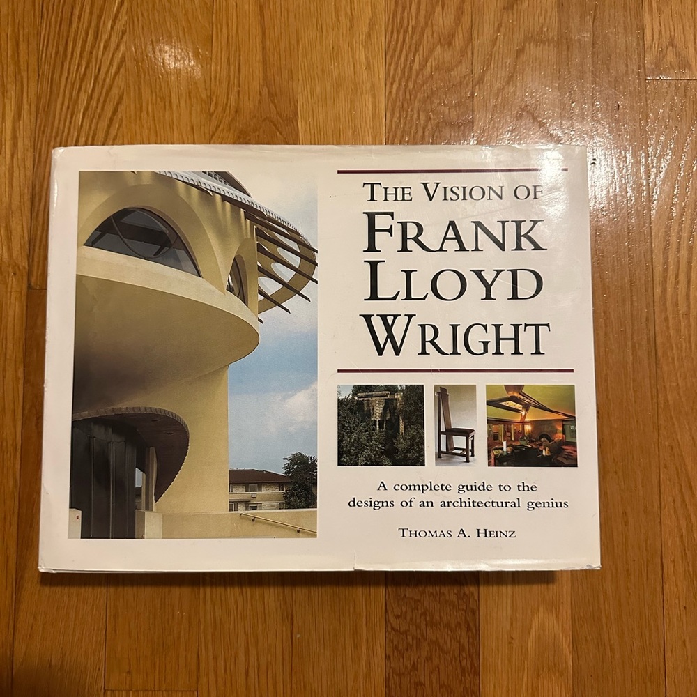 The Vision of Frank Lloyd Wright Book
